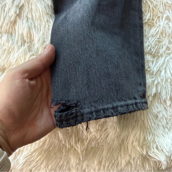 Agolde Riley Button Fly Jeans Size 24 - Picture 12 of 14